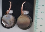 Earrings mother of pearl