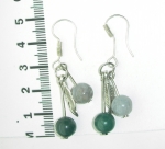 Earrings Agate