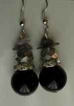 Earrings Blue Avanturine