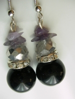 Earrings Blue Avanturine