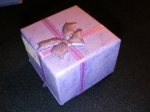 Packing box for ring