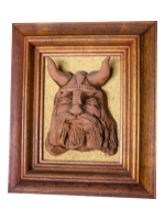 Painting Ceramic Plastic Viking Handmade