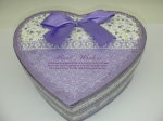 Gift box heart