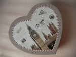 Gift box Heart Paris