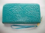 Wallet Roses in blue