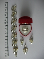 Ring - double drop pearl