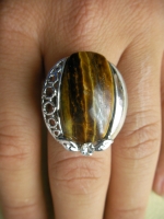 Ring Tiger eye