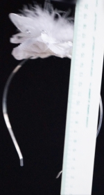 Handmade tiara flower