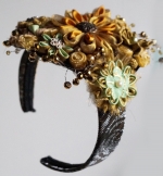Handmade tiara flowers