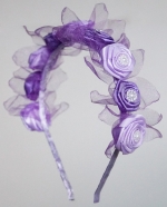 Handmade tiara flowers