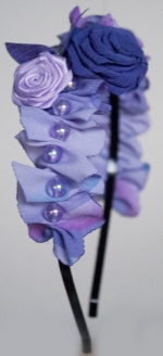 Handmade tiara flowers