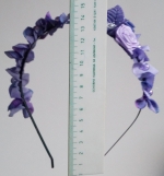 Handmade tiara flowers