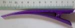 Barrette for hair purple