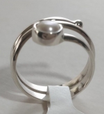 Silver ring sname pearl