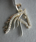 Silver horse