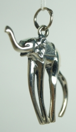 Silver pendant elephant