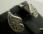 Silver earrings
