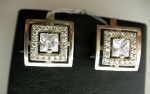 Silver earrings