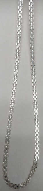 Silver chain 60 cm