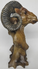 Statuette figure head of Aries polirizin