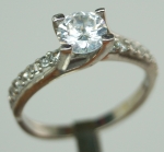 Unique handmade silver ring