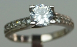 Unique handmade silver ring