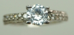 Unique handmade silver ring
