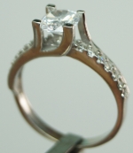 Unique handmade silver ring