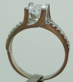Unique handmade silver ring