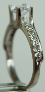 Unique handmade silver ring