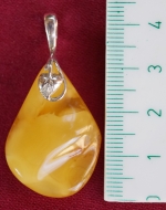 Висулка естествен кехлибар янтар